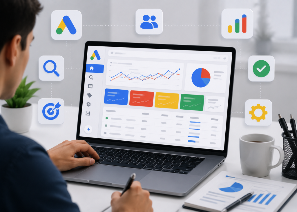 Google Ads management services.